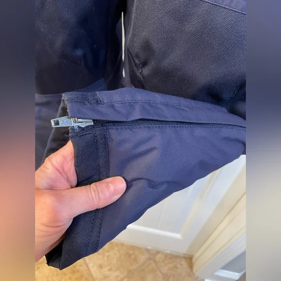 Like new! LL Bean Little Kids' Cold Buster Snow Bib in Navy* - Picture 6 of 8